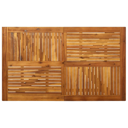 vidaXL Salle à manger de jardin 5 pcs Gris