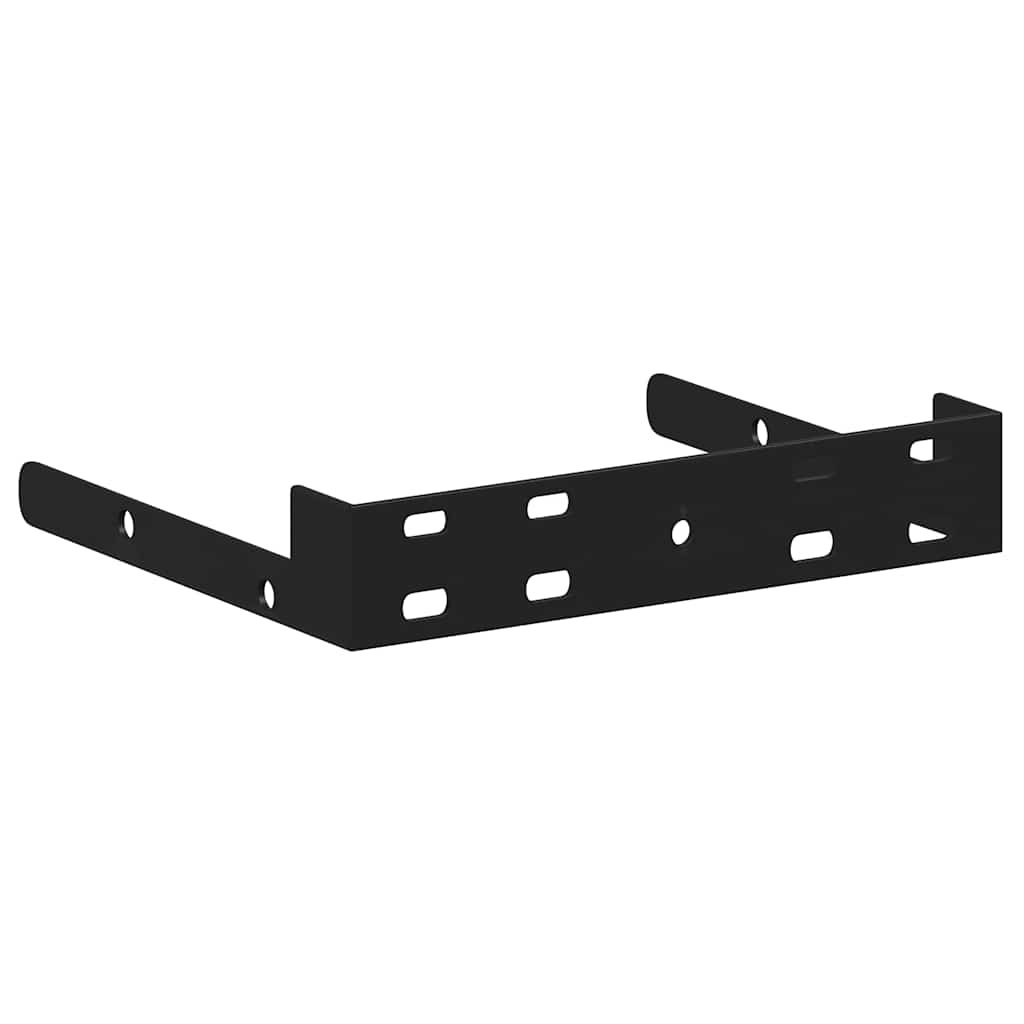 vidaXL Étagère murale aspect chêne et blanc 23x23,5x3,8 cm MDF