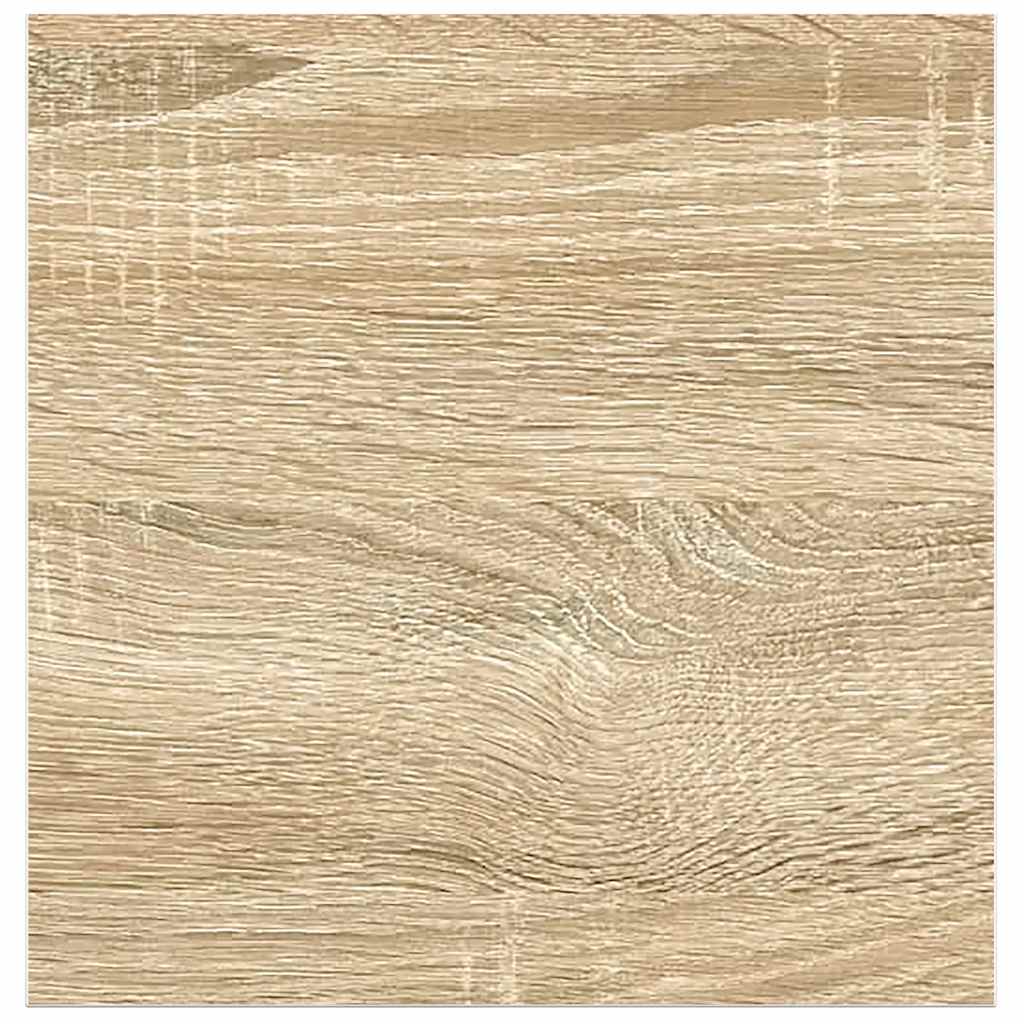vidaXL Étagères flottantes 4 pcs aspect chêne et blanc 23x23,5x3,8 cm MDF
