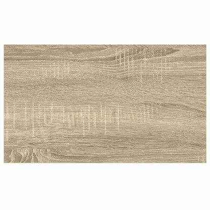 vidaXL Étagères flottantes 2 pcs Aspect Chêne et Blanc 40x23x3,8 cm MDF