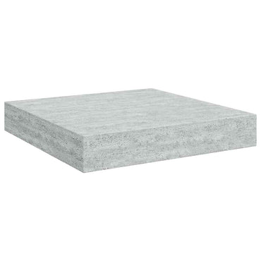 vidaXL Étagère murale gris béton 23 x 23,5 x 3,8 cm MDF