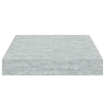 vidaXL Étagère murale gris béton 23 x 23,5 x 3,8 cm MDF