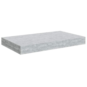 vidaXL Étagère murale gris béton 40x23x3,8 cm MDF