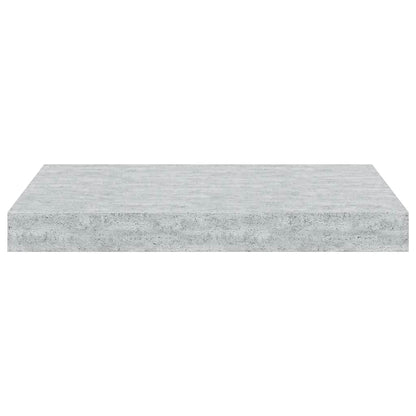 vidaXL Étagères flottantes 2 pcs Gris béton 40x23x3,8 cm MDF