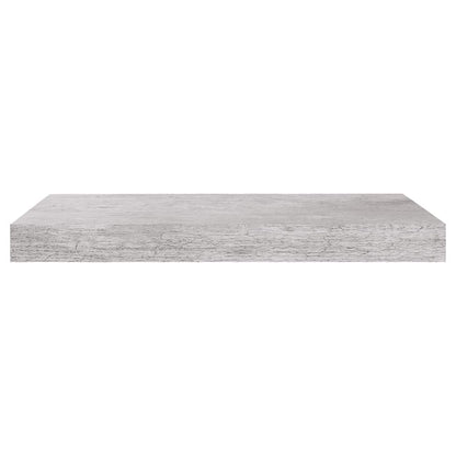 vidaXL Étagère murale gris béton 50x23x3,8 cm MDF
