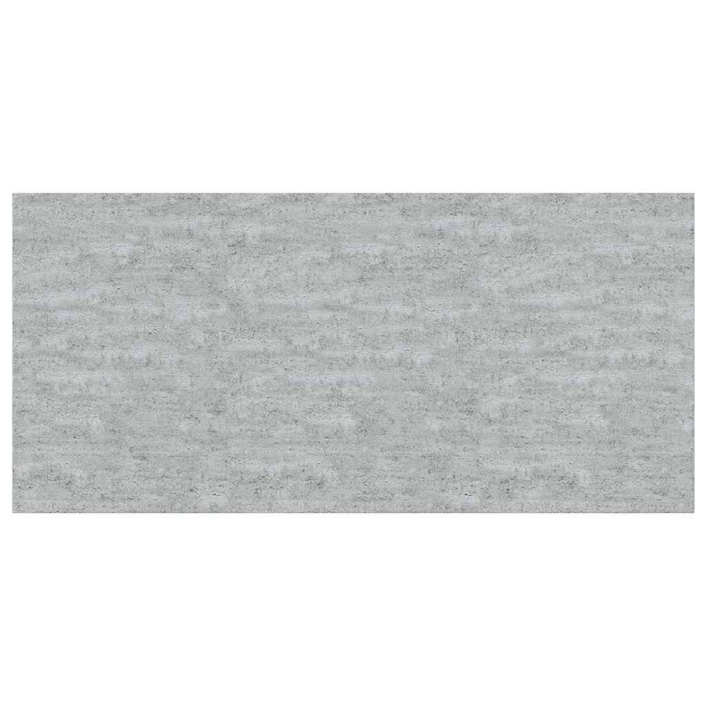vidaXL Étagères murales flottantes 2 pcs Gris béton 50x23x3,8 cm MDF