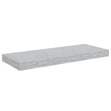 vidaXL Étagère murale gris béton 60x23,5x3,8 cm MDF