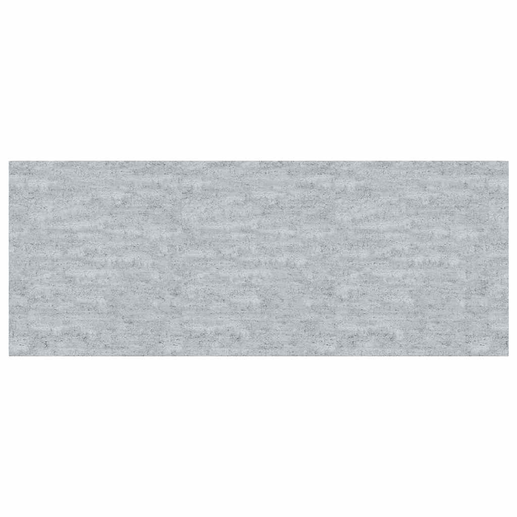 vidaXL Étagères murales flottantes 2 pcs Gris béton 60x23,5x3,8 cm MDF
