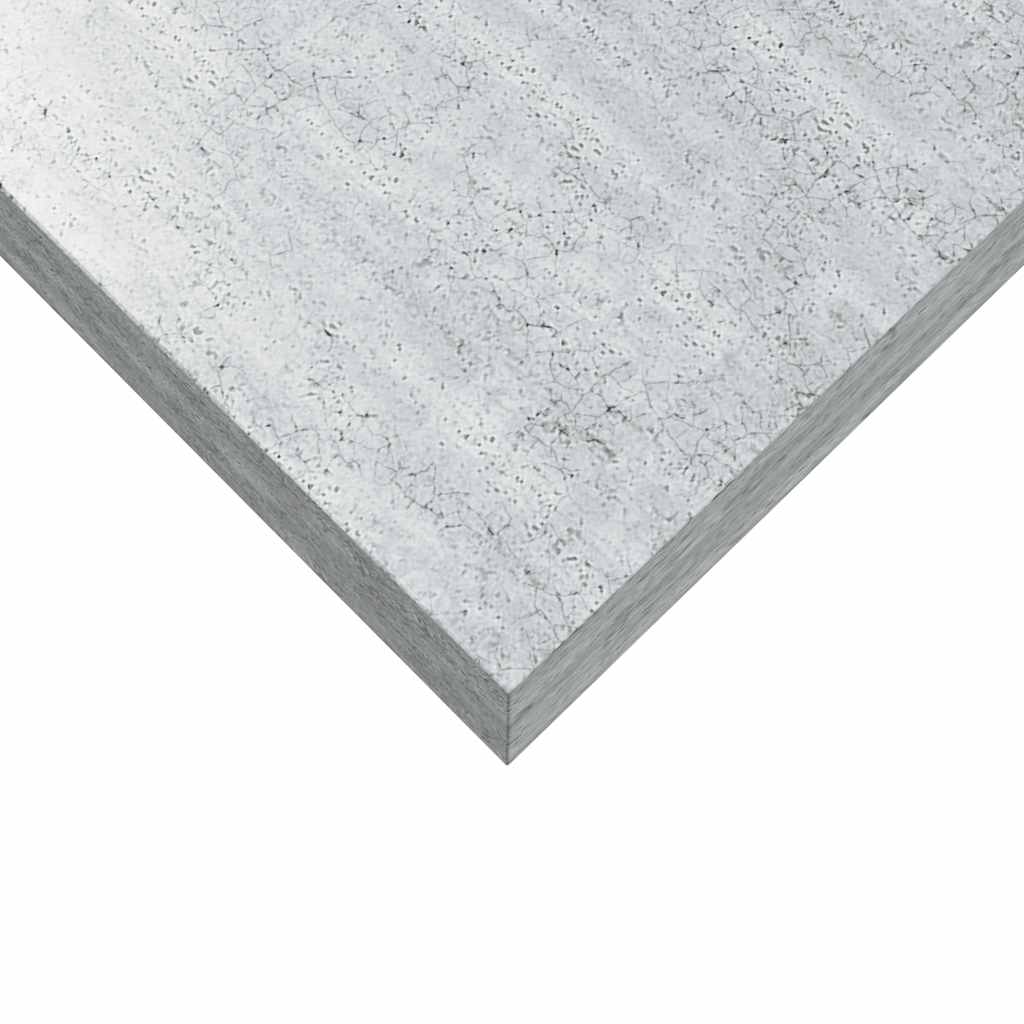 vidaXL Étagère murale gris béton 80x23,5x3,8 cm MDF