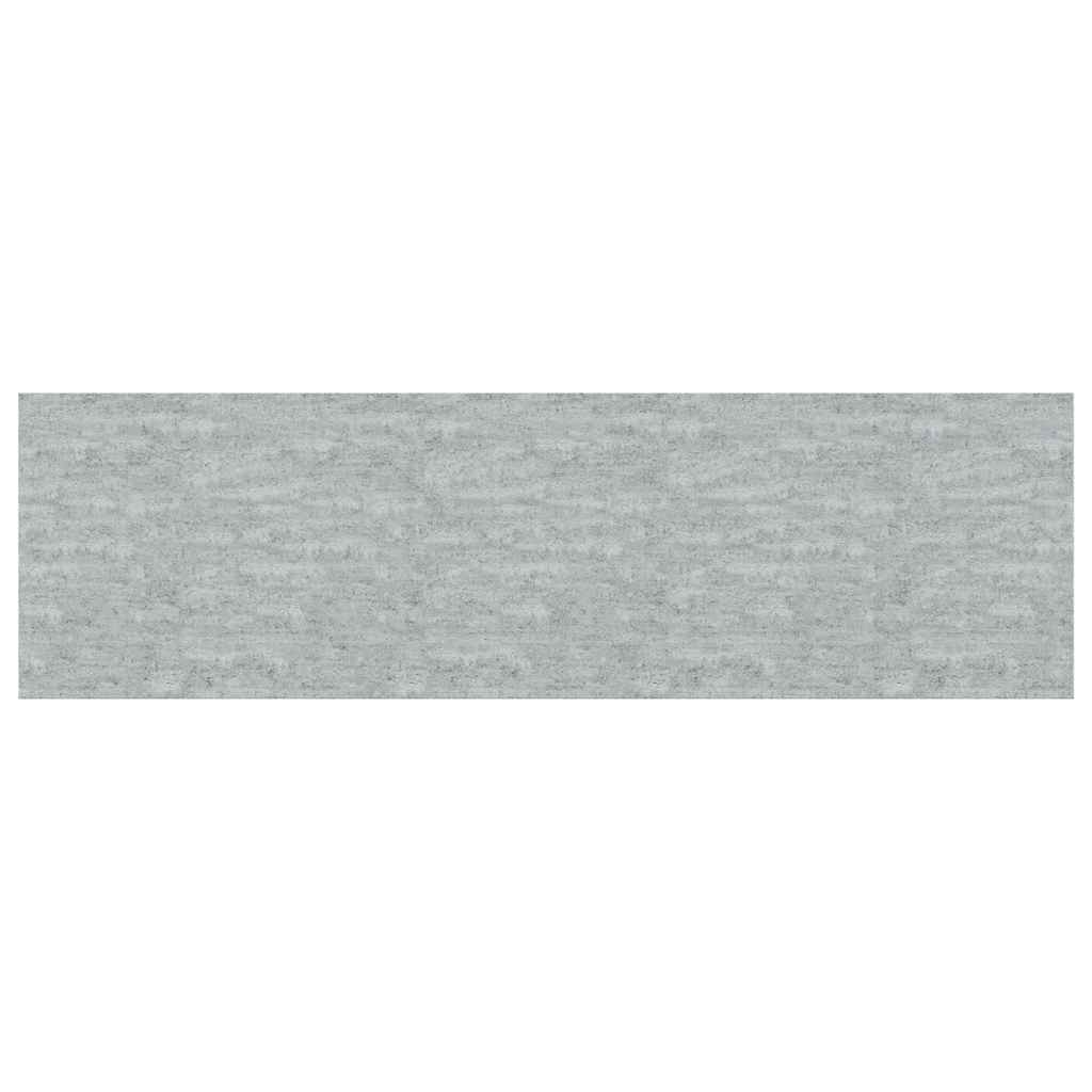 vidaXL Étagères murales 2 pcs Gris béton 80x23,5x3,8 cm MDF