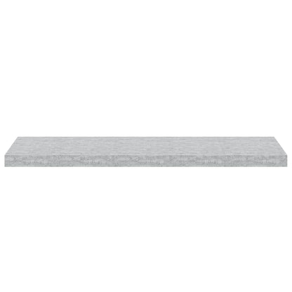 vidaXL Étagère flottante gris béton 90x23,5x3,8 cm MDF
