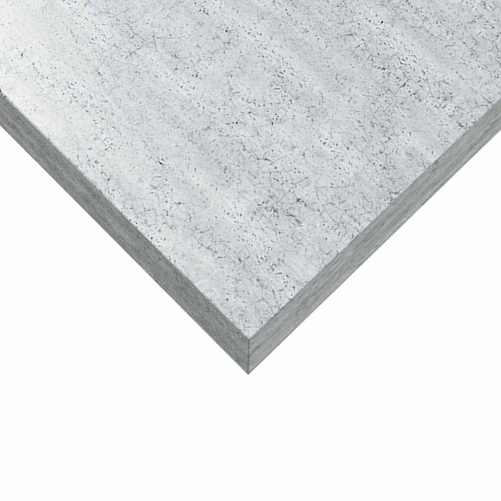 vidaXL Étagère flottante gris béton 120x23,5x3,8 cm MDF