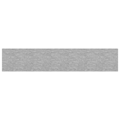 vidaXL Étagères murales 2 pcs Gris béton 120x23,5x3,8 cm MDF
