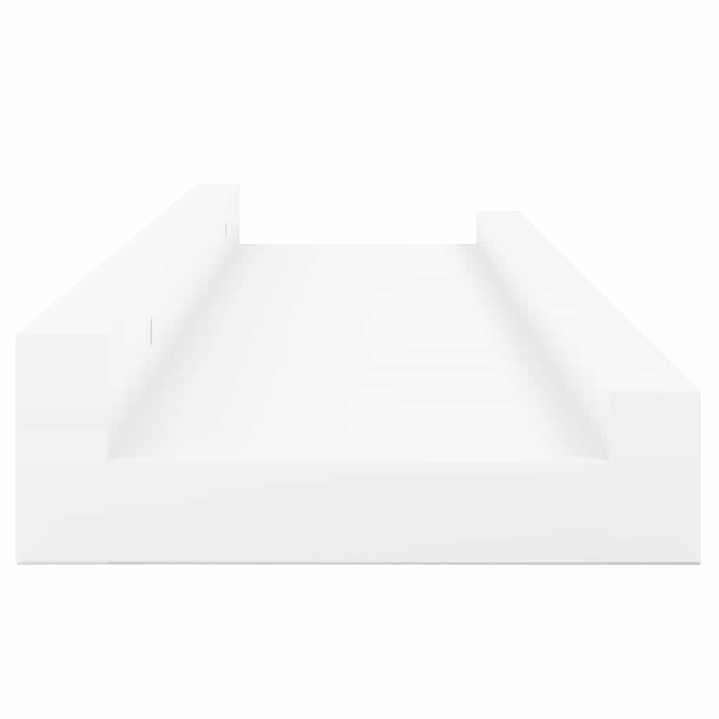 vidaXL Wandregale 4 Stk. Weiß 60x9x3 cm