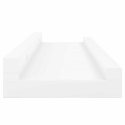 vidaXL Wandregale 4 Stk. Weiß 60x9x3 cm