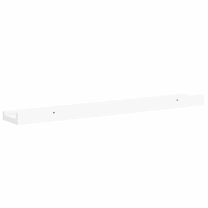 vidaXL Wandregale 4 Stk. Weiß 60x9x3 cm
