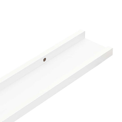 vidaXL Wandregale 4 Stk. Weiß 60x9x3 cm