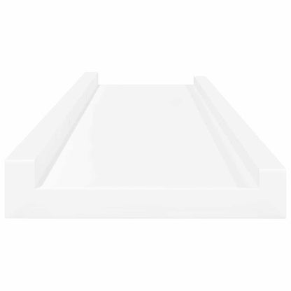 vidaXL Wandregale 4 Stk. Weiß 80x9x3 cm