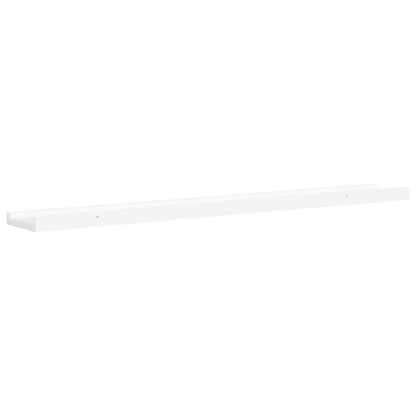 vidaXL Wandregale 4 Stk. Weiß 80x9x3 cm