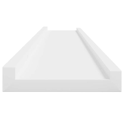 vidaXL Wandregale 4 Stk. Weiß 100x9x3 cm