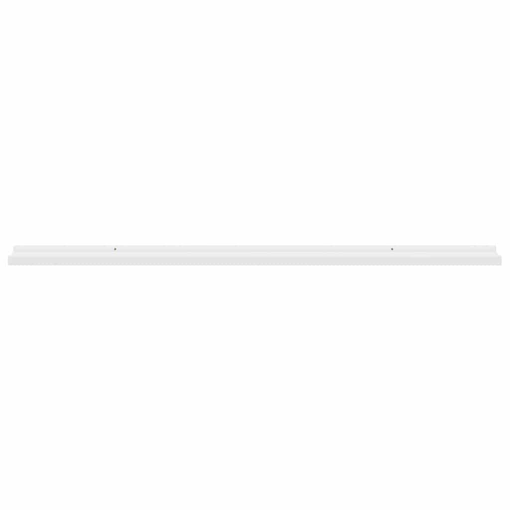 vidaXL Wandregale 4 Stk. Weiß 115x9x3 cm