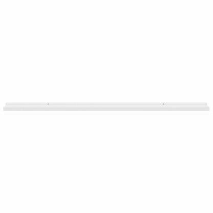 vidaXL Wandregale 4 Stk. Weiß 115x9x3 cm