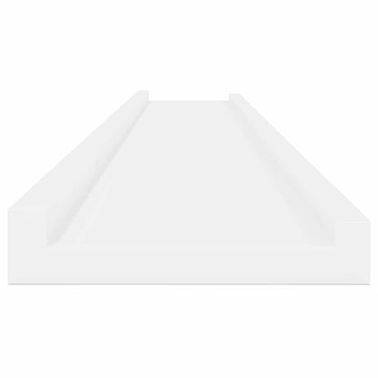vidaXL Wandregale 4 Stk. Weiß 115x9x3 cm