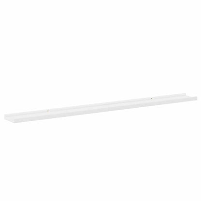 vidaXL Wandregale 4 Stk. Weiß 115x9x3 cm