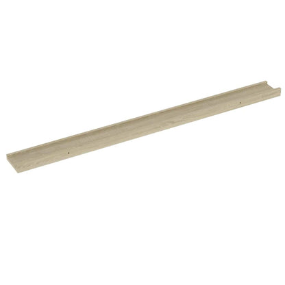 vidaXL Wandregale 4 Stk. Sonoma-Eiche 100x9x3 cm