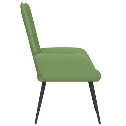 vidaXL Relaxsessel Hellgrün Samt