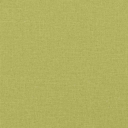 vidaXL Relaxsessel mit Hocker Grün Stoff