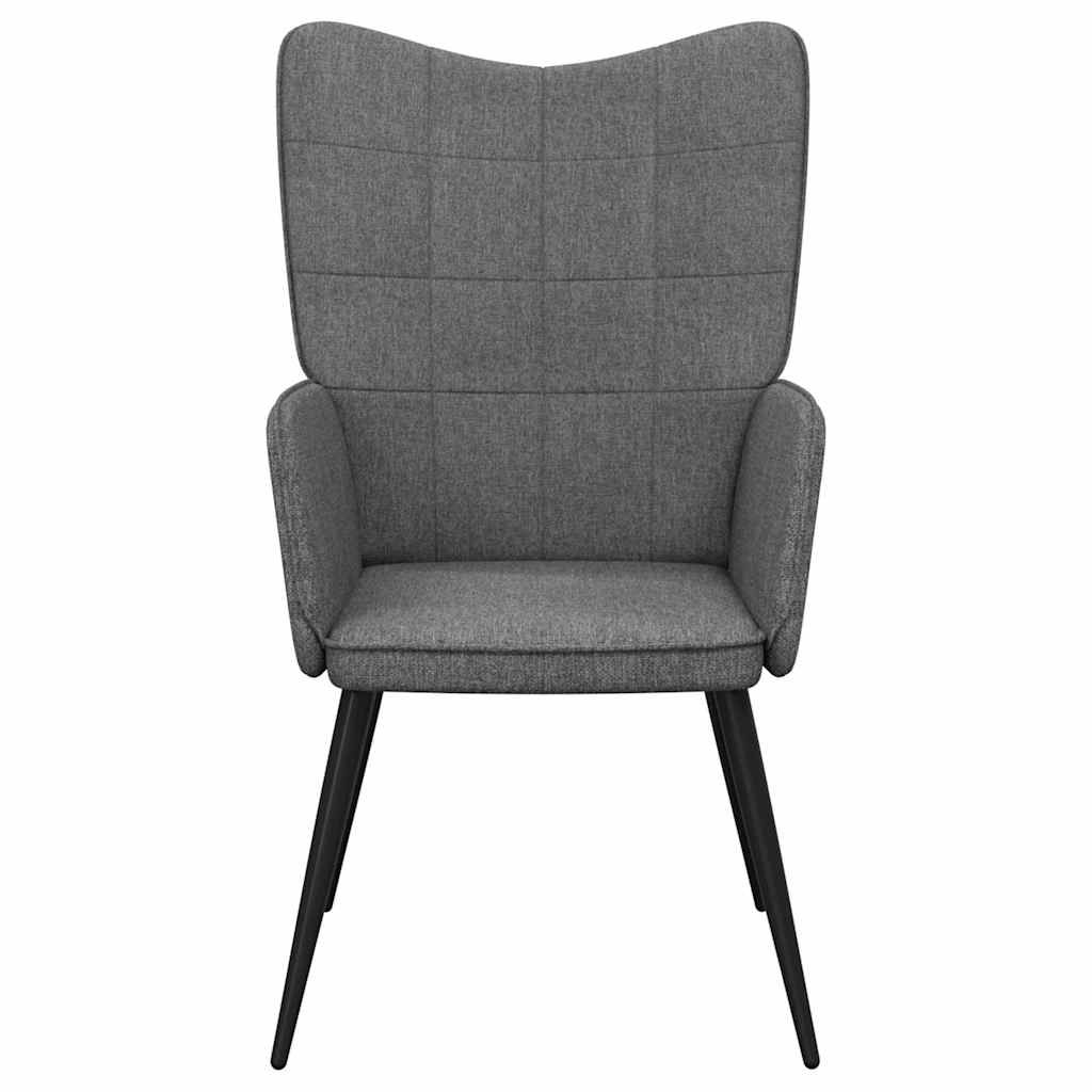 vidaXL Relaxsessel Dunkelgrau Stoff