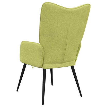 vidaXL Relaxsessel Grün Stoff