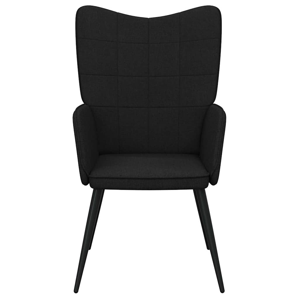 vidaXL Relaxsessel Schwarz Stoff