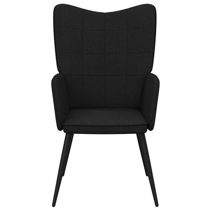 vidaXL Relaxsessel Schwarz Stoff