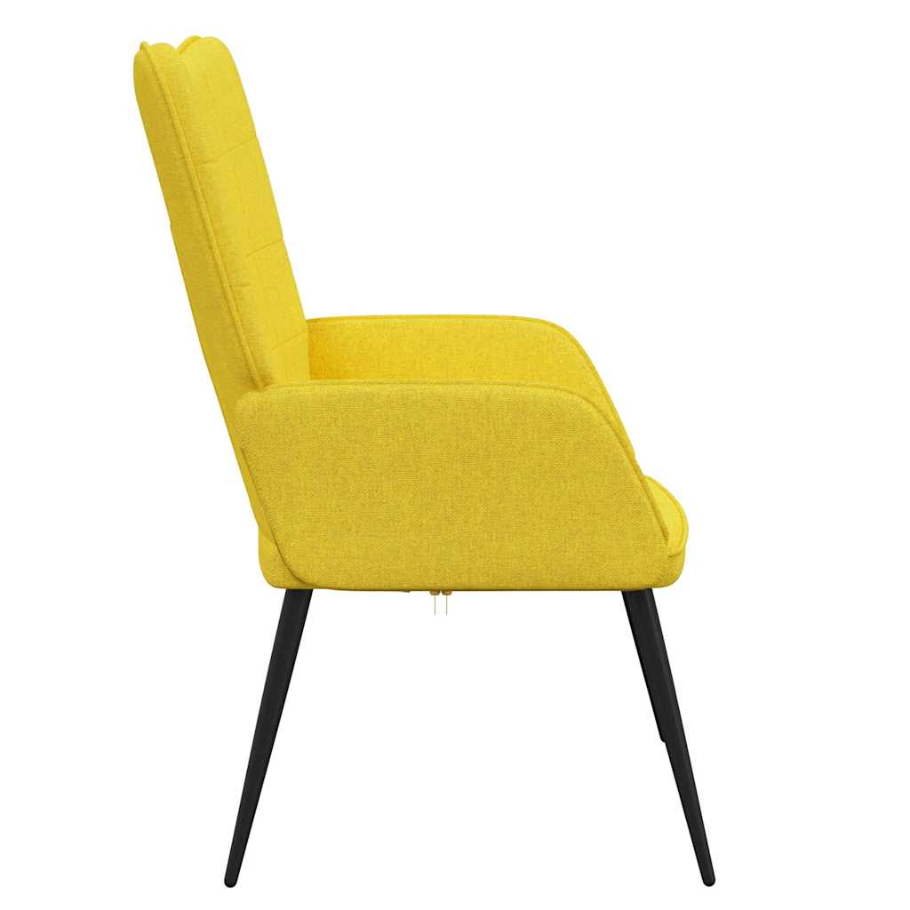 vidaXL Relaxsessel Senfgelb Stoff