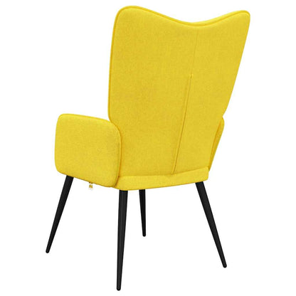 vidaXL Relaxsessel Senfgelb Stoff