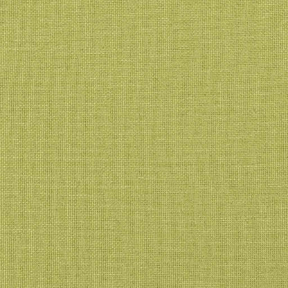 vidaXL Relaxsessel mit Hocker Grün Stoff