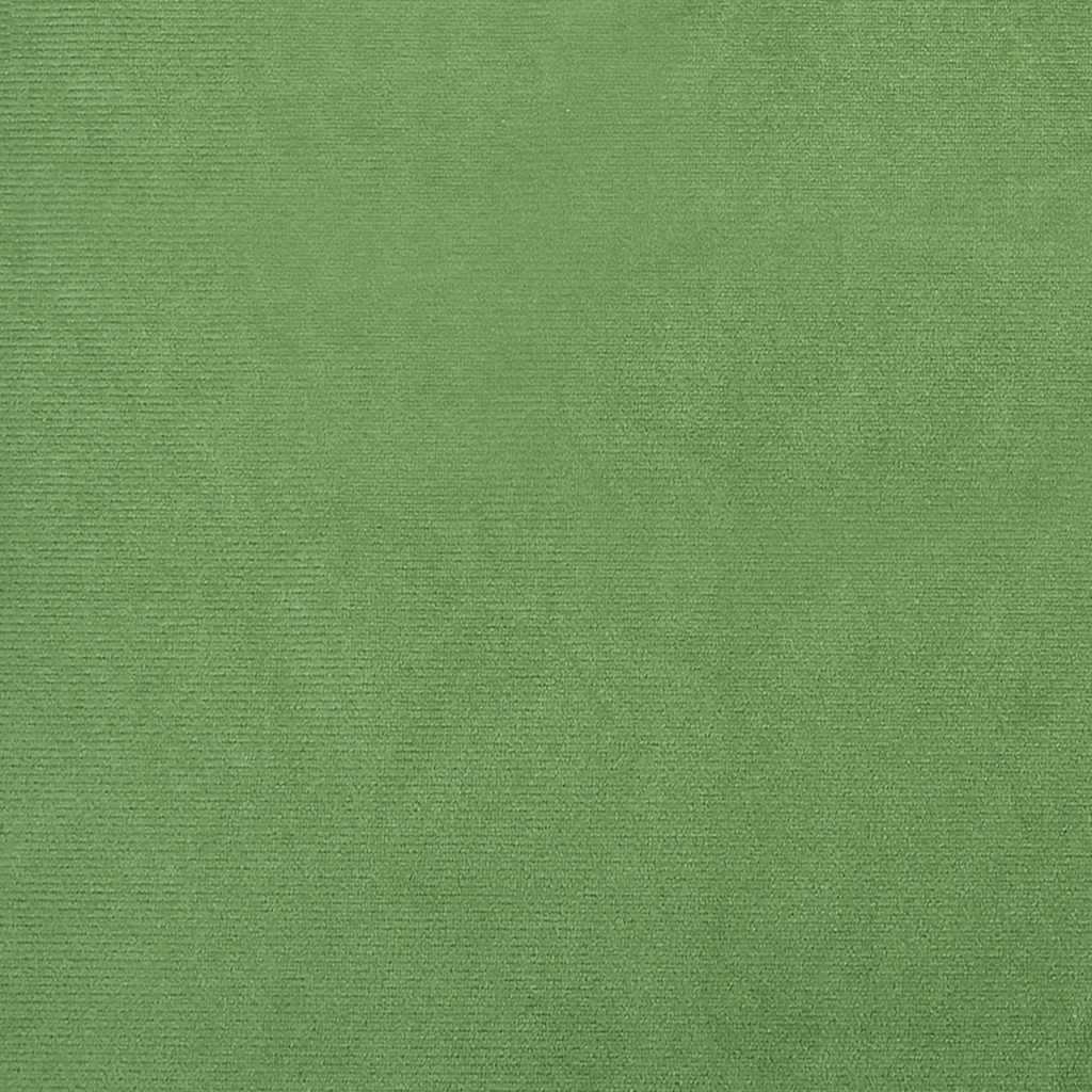 vidaXL Relaxsessel Hellgrün Samt