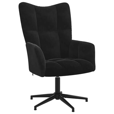 vidaXL Relaxsessel Schwarz Samt