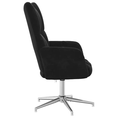 vidaXL Relaxsessel Schwarz Samt