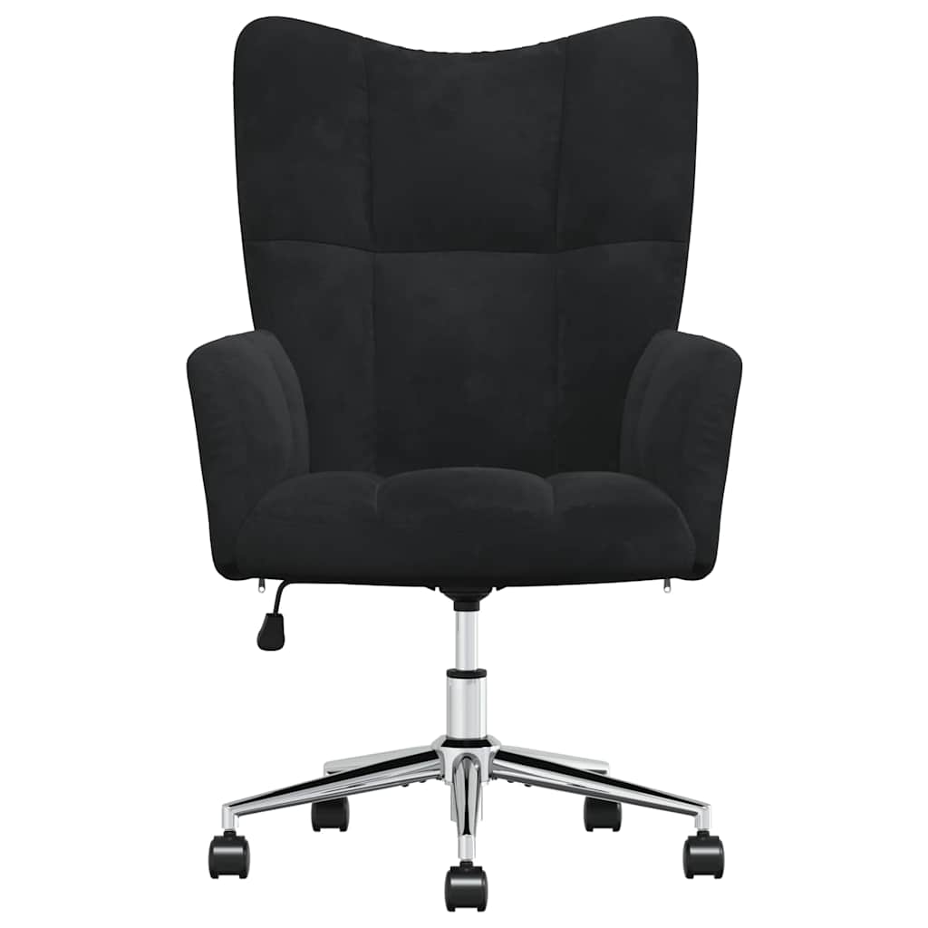 vidaXL Relaxsessel Schwarz Samt