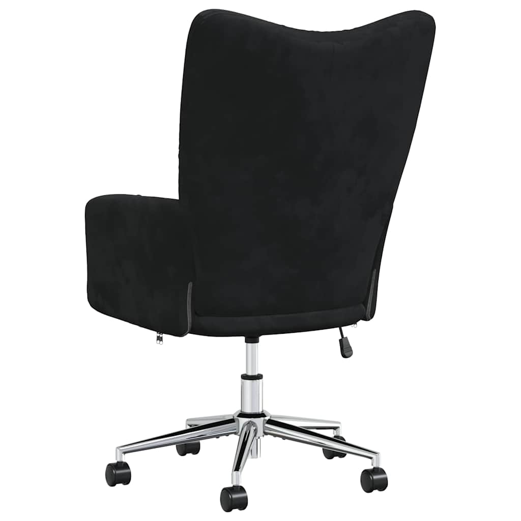 vidaXL Relaxsessel Schwarz Samt
