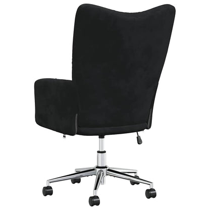 vidaXL Relaxsessel Schwarz Samt