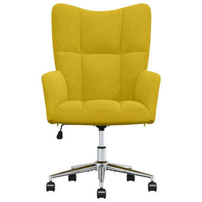 vidaXL Relaxsessel Senfgelb Samt