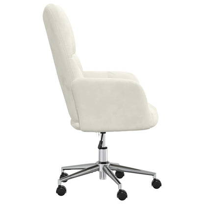 vidaXL Relaxsessel Cremeweiß Samt