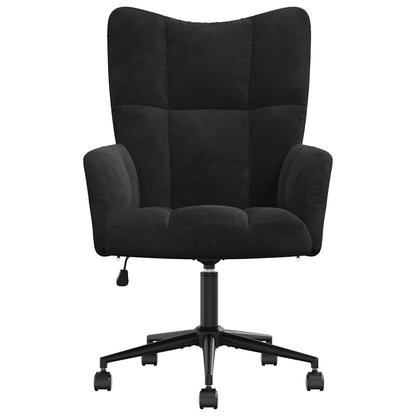vidaXL Relaxsessel Schwarz Samt
