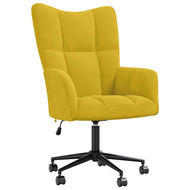 vidaXL Relaxsessel Senfgelb Samt