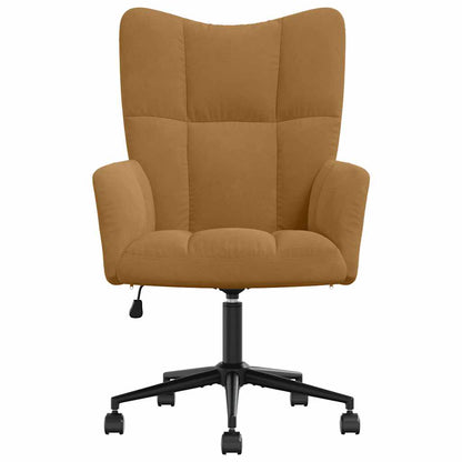 Relaxsessel Braun Samt