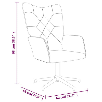 vidaXL Relaxsessel Patchwork Stoff